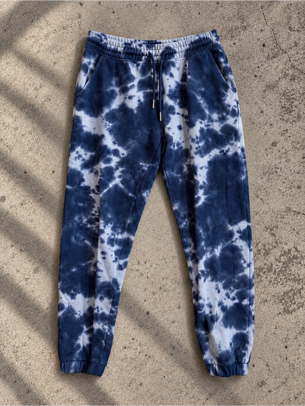Original Use Men’s Tie Dye Jogger Pants Del Rio Blue Medium